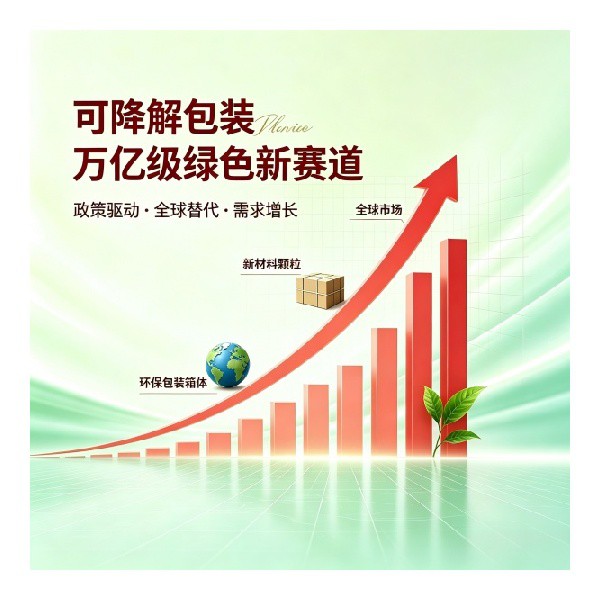 乘风政策风口，洞察可降解包装万亿发展前景